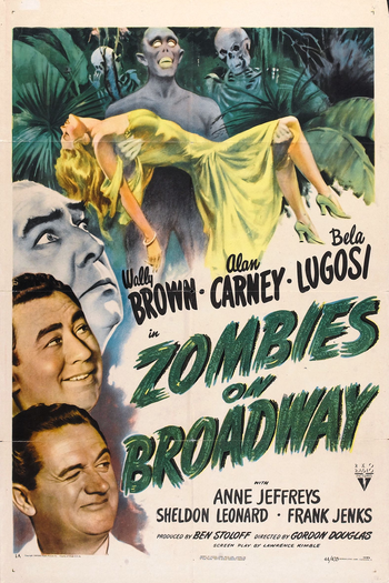 Poster de Filme Zombies on Broadway (None)