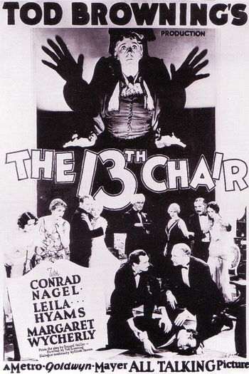 Poster de Filme The Thirteenth Chair (1929)