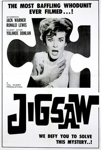 Poster 1 de Filme Jigsaw (1962)