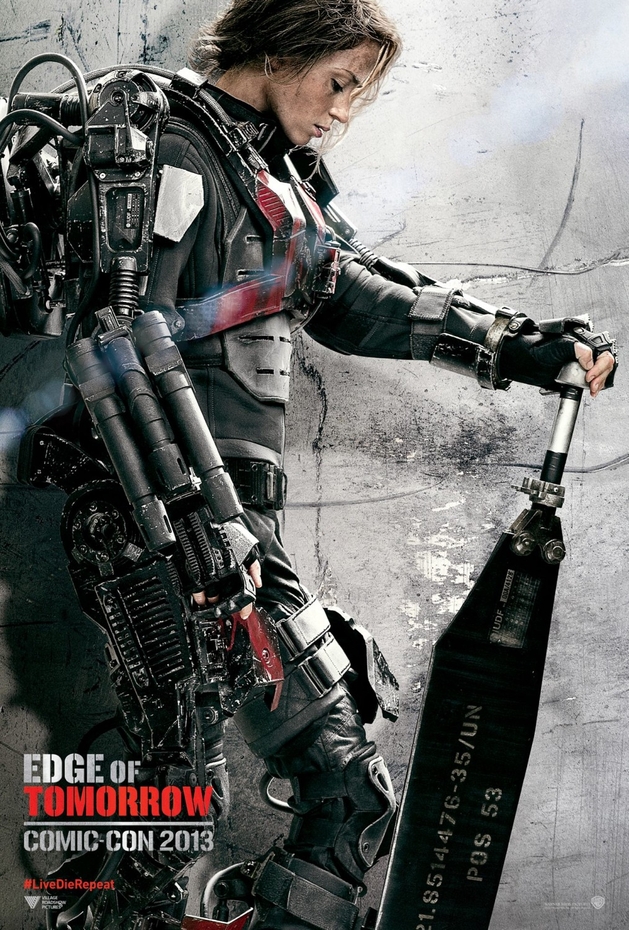 Emily Blunt estampa novo pôster do sci-fi “Edge Of Tomorrow”