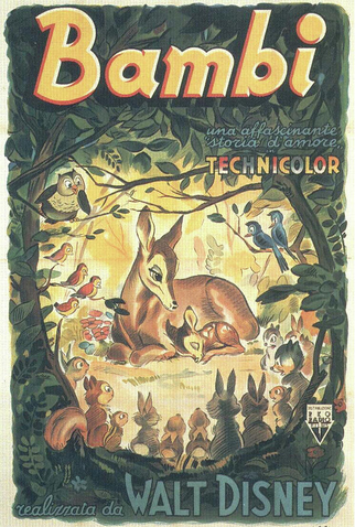 Poster 14 de Filme Bambi (1942)