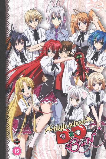 Poster de Curta High School DxD BorN Specials (2015)