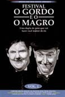 Festival O Gordo E O Magro - Vol.1 - Poster / Capa / Cartaz - Oficial 1