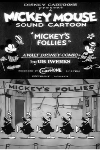 Poster de Curta Mickey's Follies (1929)