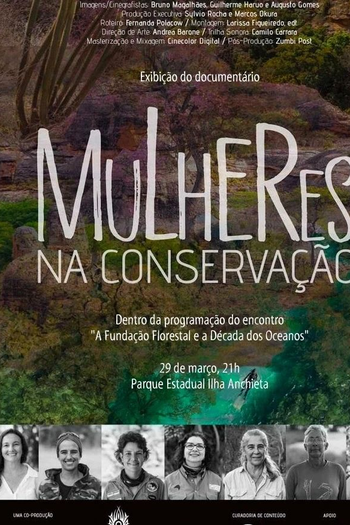 Poster de Curta Mulheres na Conservação (2023)