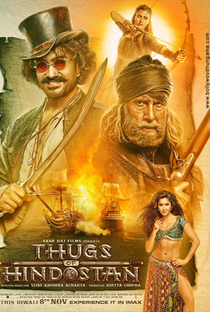 Thugs Of Hindostan - Poster / Capa / Cartaz - Oficial 3