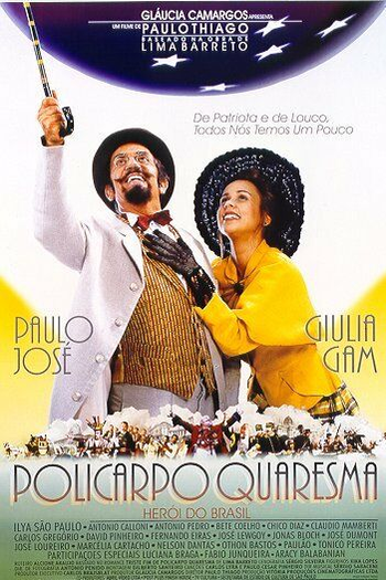 Poster de Filme Policarpo Quaresma, Herói do Brasil (1998)