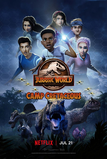 Jurassic World: Acampamento Jurássico (5ª Temporada) - Poster / Capa / Cartaz - Oficial 1
