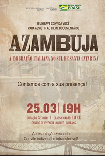 Azambuja - A Imigração Italiana no Sul de Santa Catarina - Poster / Capa / Cartaz - Oficial 1