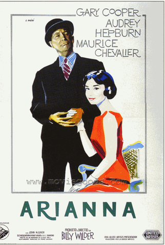 Poster 4 de Filme Amor na Tarde (1957)