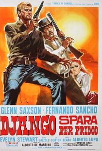 Django Atira Primeiro - Poster / Capa / Cartaz - Oficial 3
