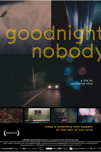 Poster de Filme Boa noite, Ninguém (2010)