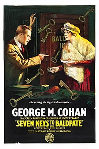 Poster de Filme Seven Keys to Baldpate (1917)