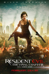 Resident Evil 6: O Capítulo Final - Poster / Capa / Cartaz - Oficial 19
