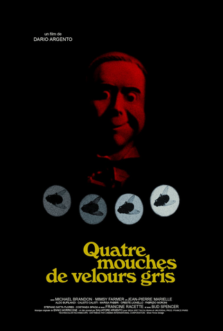 Poster 10 de Filme Quatro Moscas Sobre Veludo Cinza (1971)