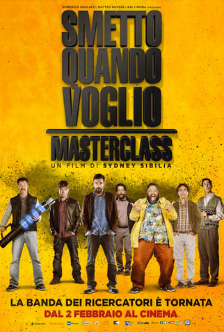 Poster 1 de Filme Smetto quando voglio: Masterclass (2017)