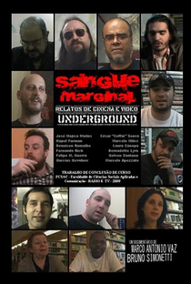 Sangue Marginal: Relatos de Cinema e Vídeo Underground - Poster / Capa / Cartaz - Oficial 1