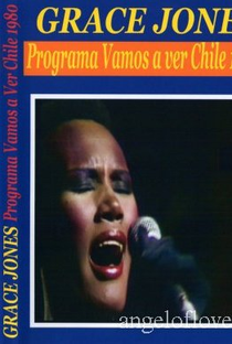Grace Jones - Live in Chile - Poster / Capa / Cartaz - Oficial 1