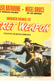 Sherlock Holmes e a Arma Secreta - Poster / Capa / Cartaz - Oficial 6