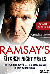 Ramsay's Kitchen Nightmares (UK) - 1ª temporada - Poster / Capa / Cartaz - Oficial 1