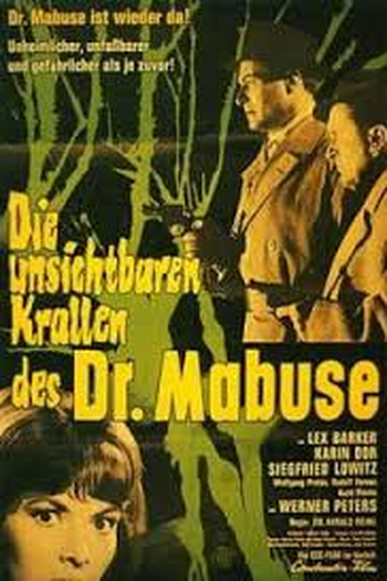 Poster de Filme O Invisível Dr. Mabuse (1962)