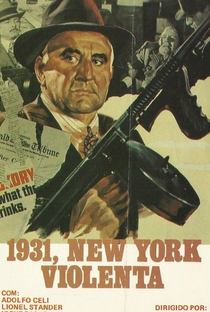 1931, New York Violenta - Poster / Capa / Cartaz - Oficial 1