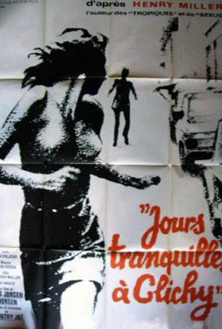 Poster 2 de Filme Dias de Clichy (1990)