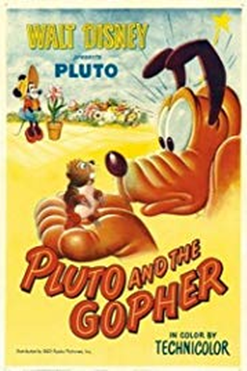 Poster de Curta Pluto and the Gopher (1950)