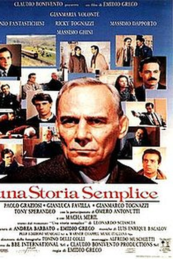Poster de Filme Una Storia Semplice (1991)