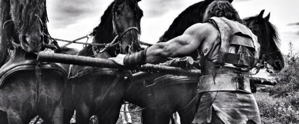 Dwayne Johnson e imagem dos bastidores de “Hercules: The Thracian Wars”
