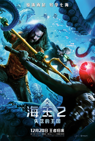 Poster 11 de Filme Aquaman 2: O Reino Perdido (2023)