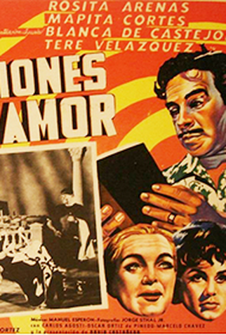 Poster 2 de Filme Tres lecciones de amor (1958)