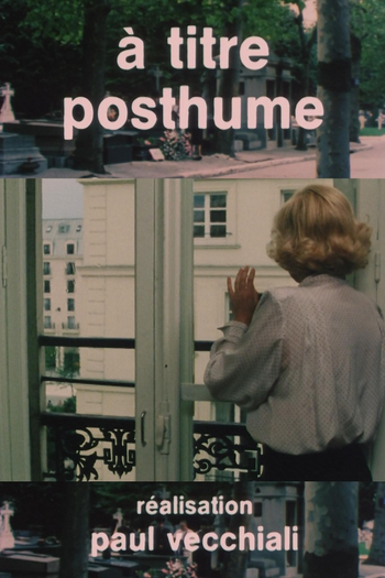 Poster de Filme À Titre Posthume (1986)