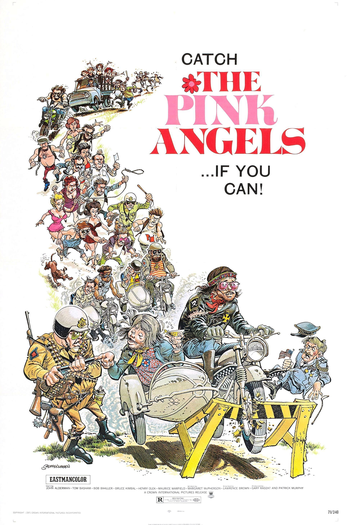 Poster de Filme Pink Angels (1972)