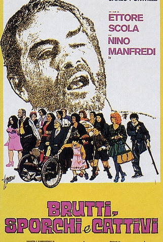Poster 2 de Filme Feios, Sujos e Malvados (1976)