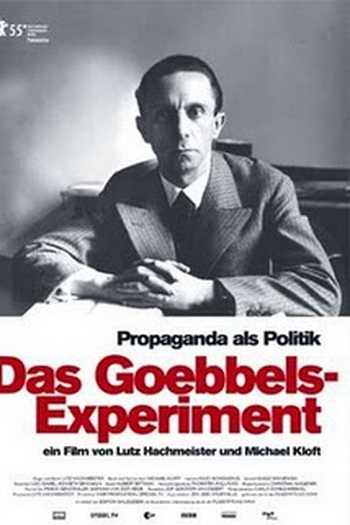 Poster de Filme Experimento Goebbels (2005)