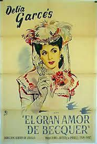 Poster 1 de Filme O grande amor de Bécquer (1946)