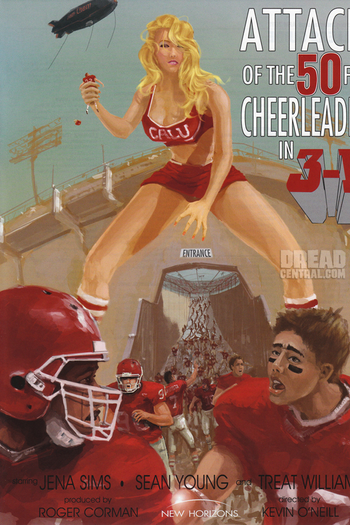  de Filme Attack of the 50ft Cheerleader (2012)