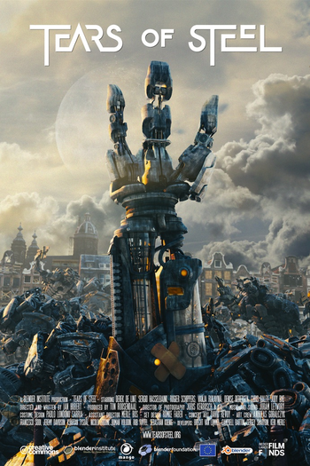 Poster de Curta Lágrimas de Aço (2012)