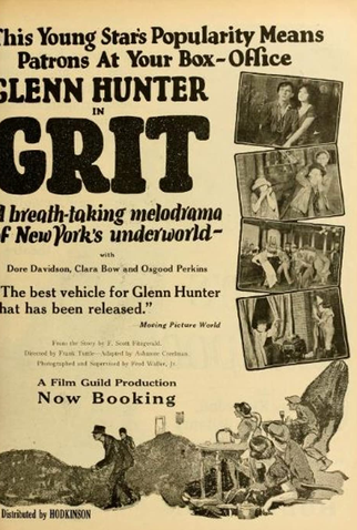 Poster 1 de Filme Grit (1924)