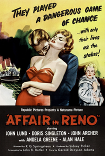 Affair in Reno - Poster / Capa / Cartaz - Oficial 1