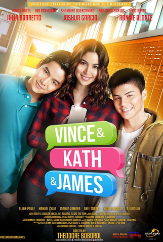 Poster 1 de Filme Vince e Kath e James (2016)