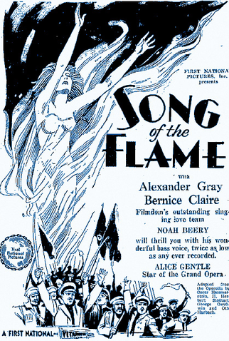 Poster 1 de Filme A Flama (1930)