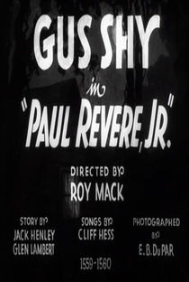 Paul Revere, Jr. - Poster / Capa / Cartaz - Oficial 1