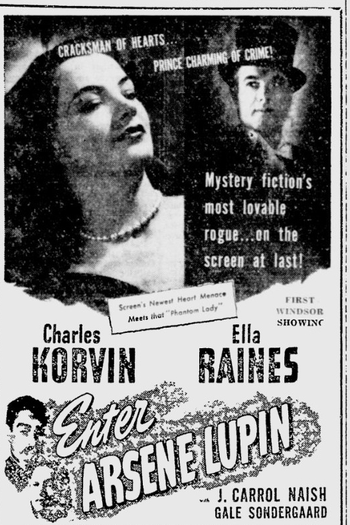  de Filme Arsene Lupin (1944)