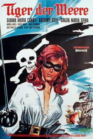 Poster 1 de Filme O Tigre dos Setes Mares (1962)