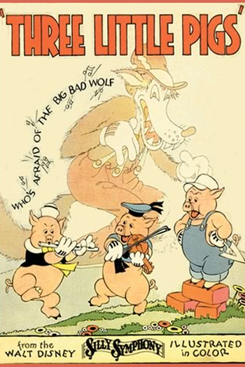  de Curta Os Três Porquinhos (1933)