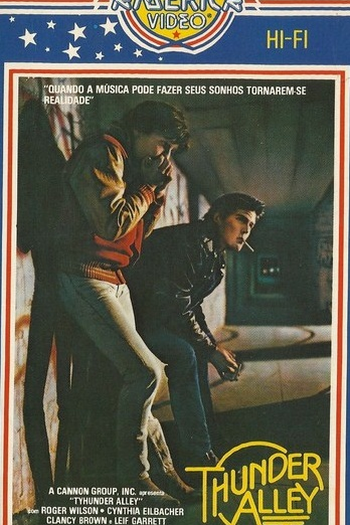 Poster de Filme Thunder Alley (1985)
