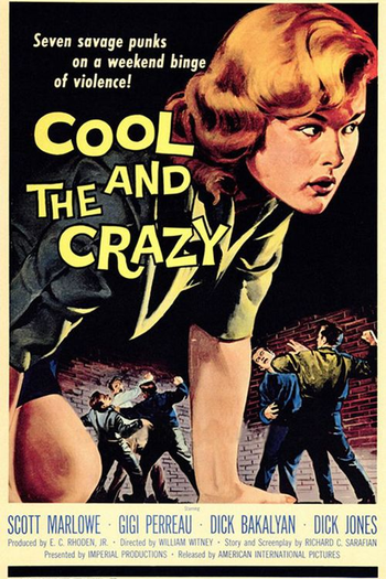 Poster de Filme The Cool and the Crazy (1958)