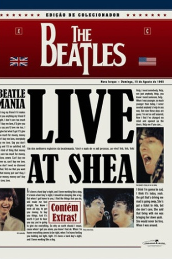 Poster de Filme The Beatles - Live At Shea (2010)